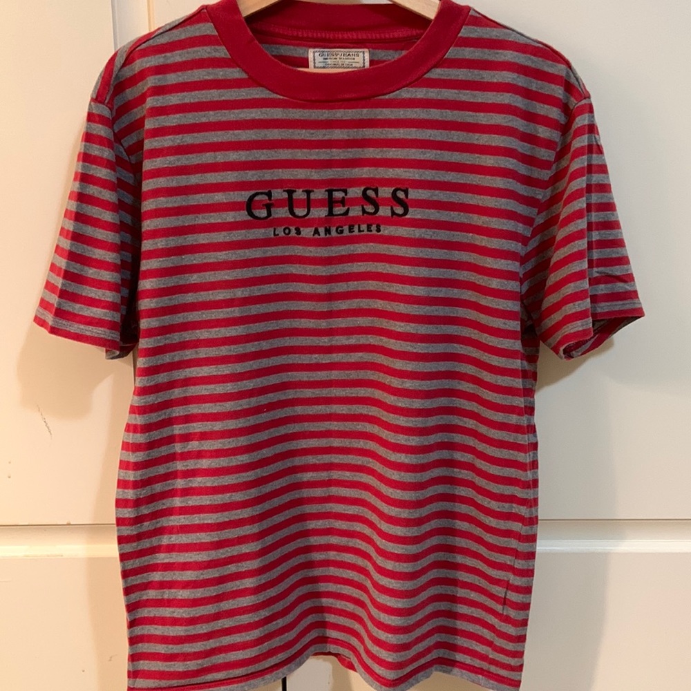 Guess Los Angeles Striped T-Shirt